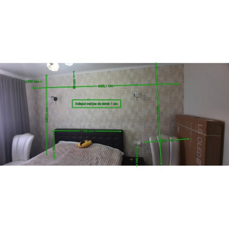 Dulap pentru dormitor modern în jurul patului A-39 Dulap pentru dormitor modern în jurul patului A-39